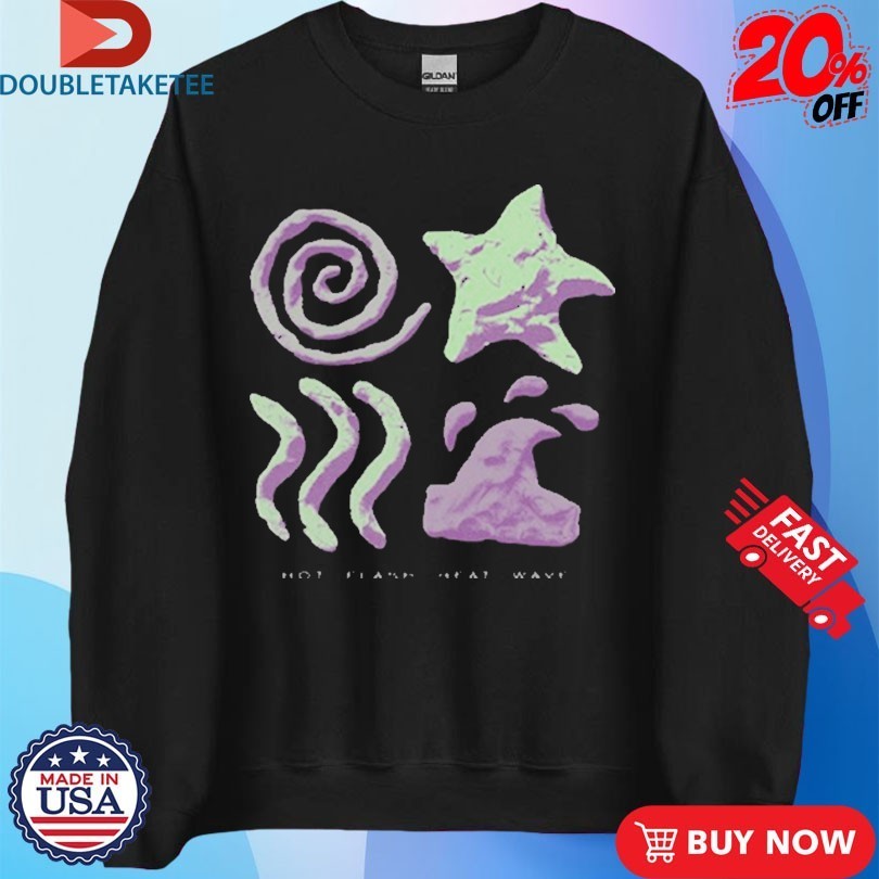 Flash Heat Wave Icons T-shirts