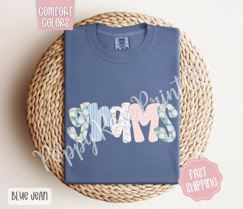 Floral Grams Comfort Colors Shirt, Cute Spring Grandma Tshirt, Coquette Flower Tee, Mother's Day Gift Hoodie, Sweatshirt
