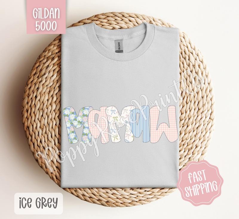 Floral Mamaw Gildan Shirt, Cute Spring Grandma Tshirt, Coquette Flower Tee, Gift for Her Hoodie, Sweatshirt | TeeBloomCo.com