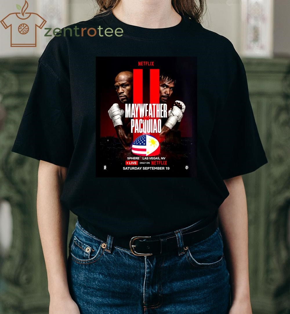 Floyd Mayweather Vs Manny Pacquiao Professional Boxing Match At Sphere Las Vegas On September 19 2026 tee