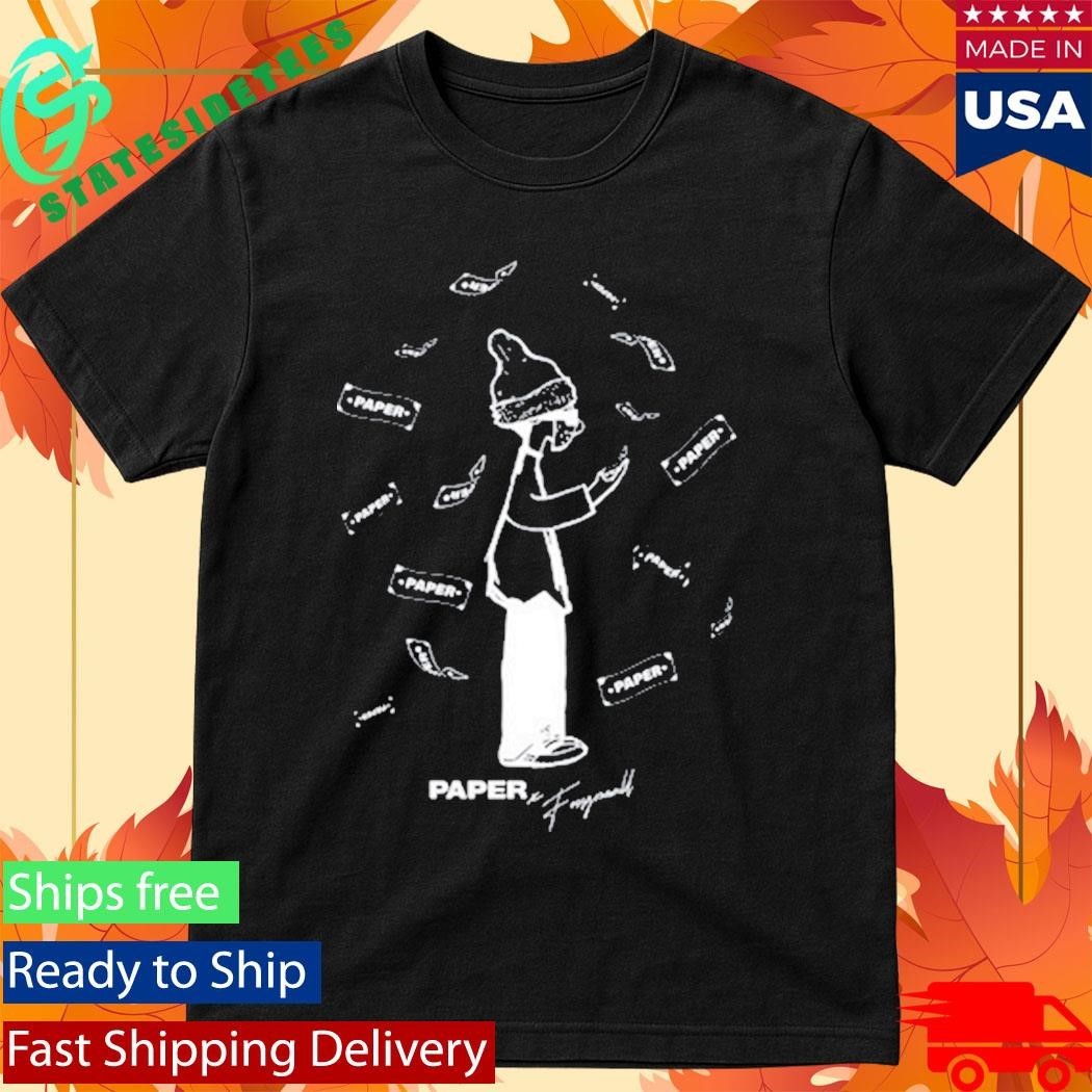 Foosgonewild Foos Get Paper Black Shirt