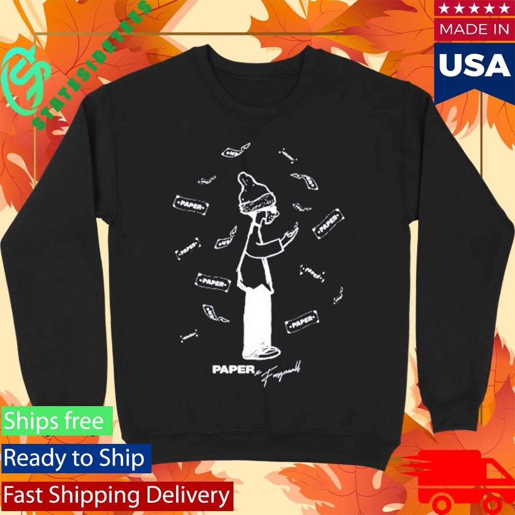Foosgonewild Foos Get Paper Black Shirt