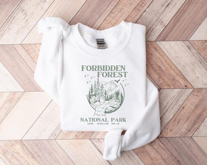 Forbidden Forest National Park Shirt, HP Inspired Shirt, Bookish Shirt, National Park Wizard Shirt,Forbidden Forest...
