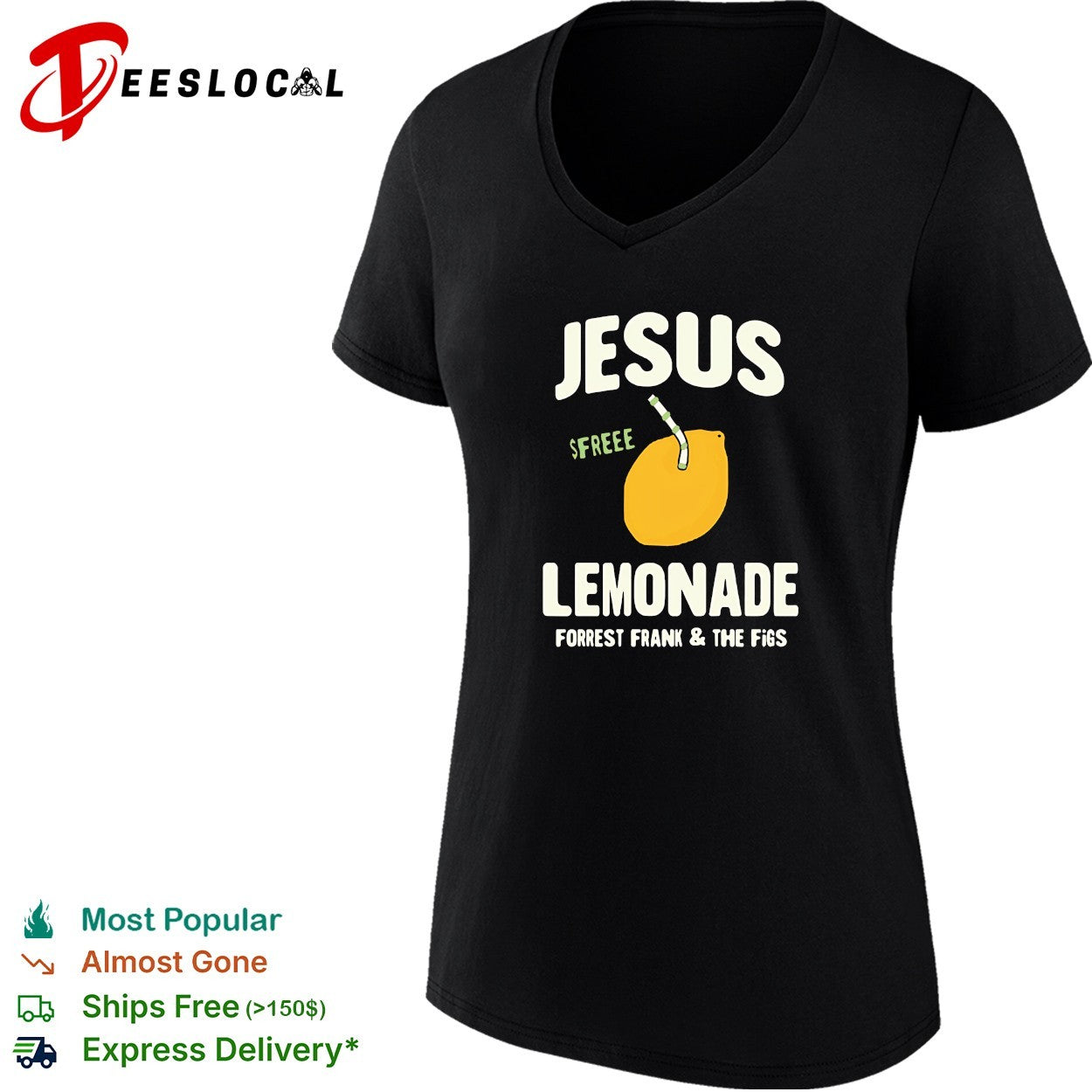 Forrest Frank Jesus Lemonade Blue Youth Tour shirt
