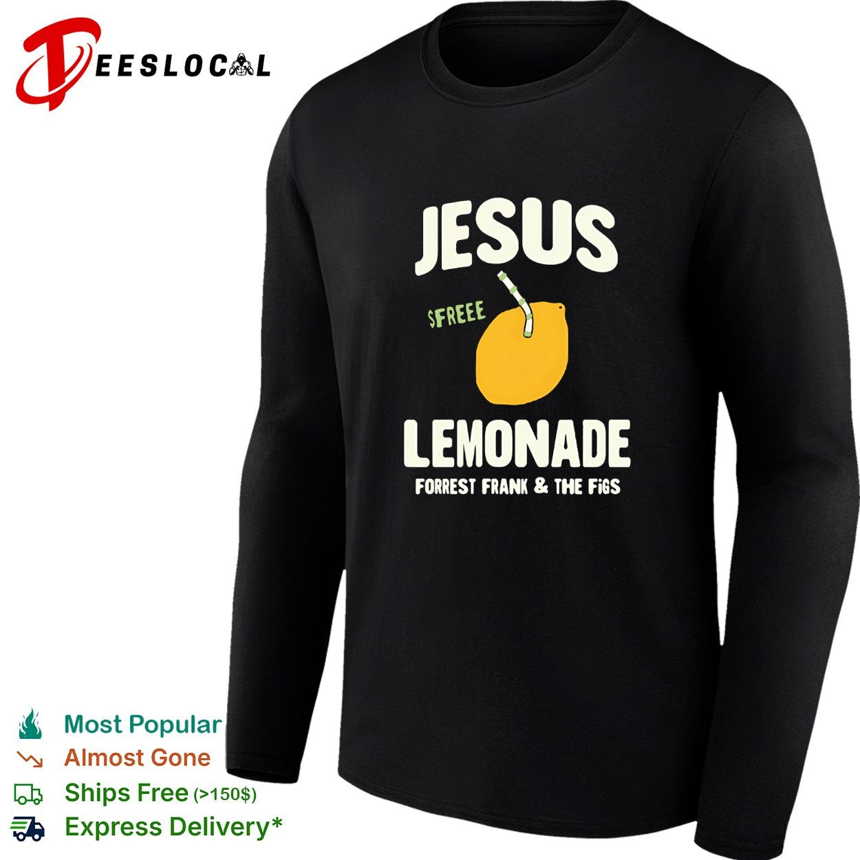 Forrest Frank Jesus Lemonade Blue Youth Tour shirt