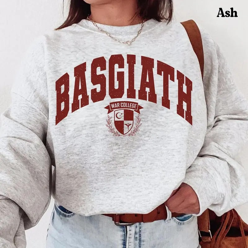 Fourth Wing Sweater, Basgiath War College Sweatshirt, Fourth Wing Sweater, Dragon Rider Sweater, Bookish Sweater, The...