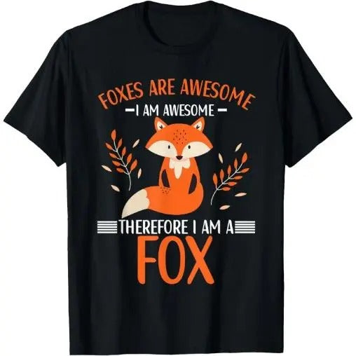 Foxes Are Awesome Fox Lovers for Women Kids T-Shirt Made in USA Hoodie, Sweatshirt | TeeBloomCo.com