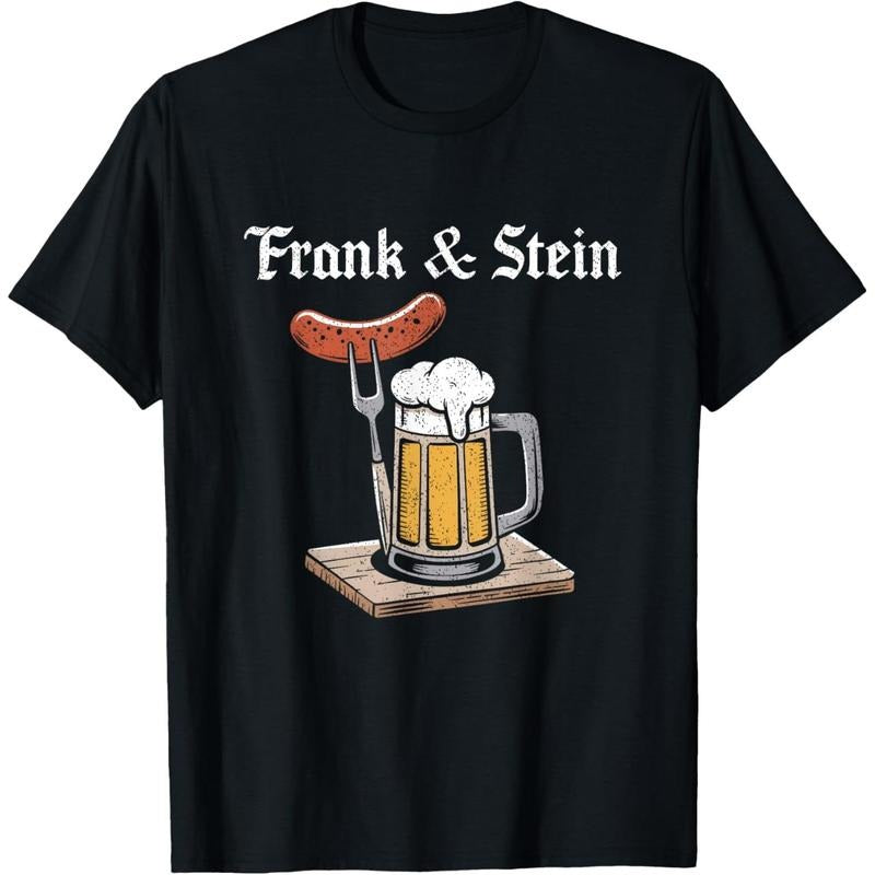 Frank And Stein German Beer Shirt Drinking Oktoberfest T-Shirt made in us Hoodie, Sweatshirt | TeeBloomCo.com