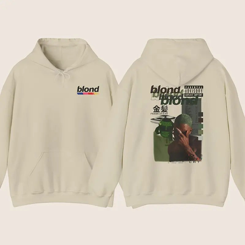 Frank Ocean Blond Hoodie, Frank Ocean Shirt Long Sleeve Classic Long Sleeve Classic Casual Cotton Sweatshirt | TeeBloomCo.com