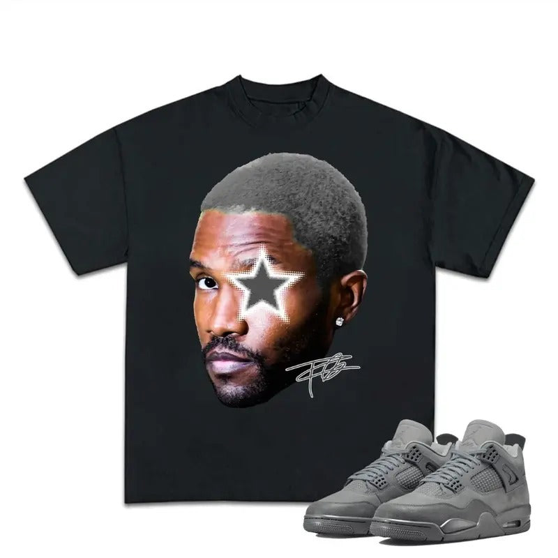 Frank Star Wet Shirt To Match Sneaker Cement Unisex T-shirt, Hip Hop Rap Tee, Streetwear Y2K Graphic Tee Hoodie, Sweatshirt