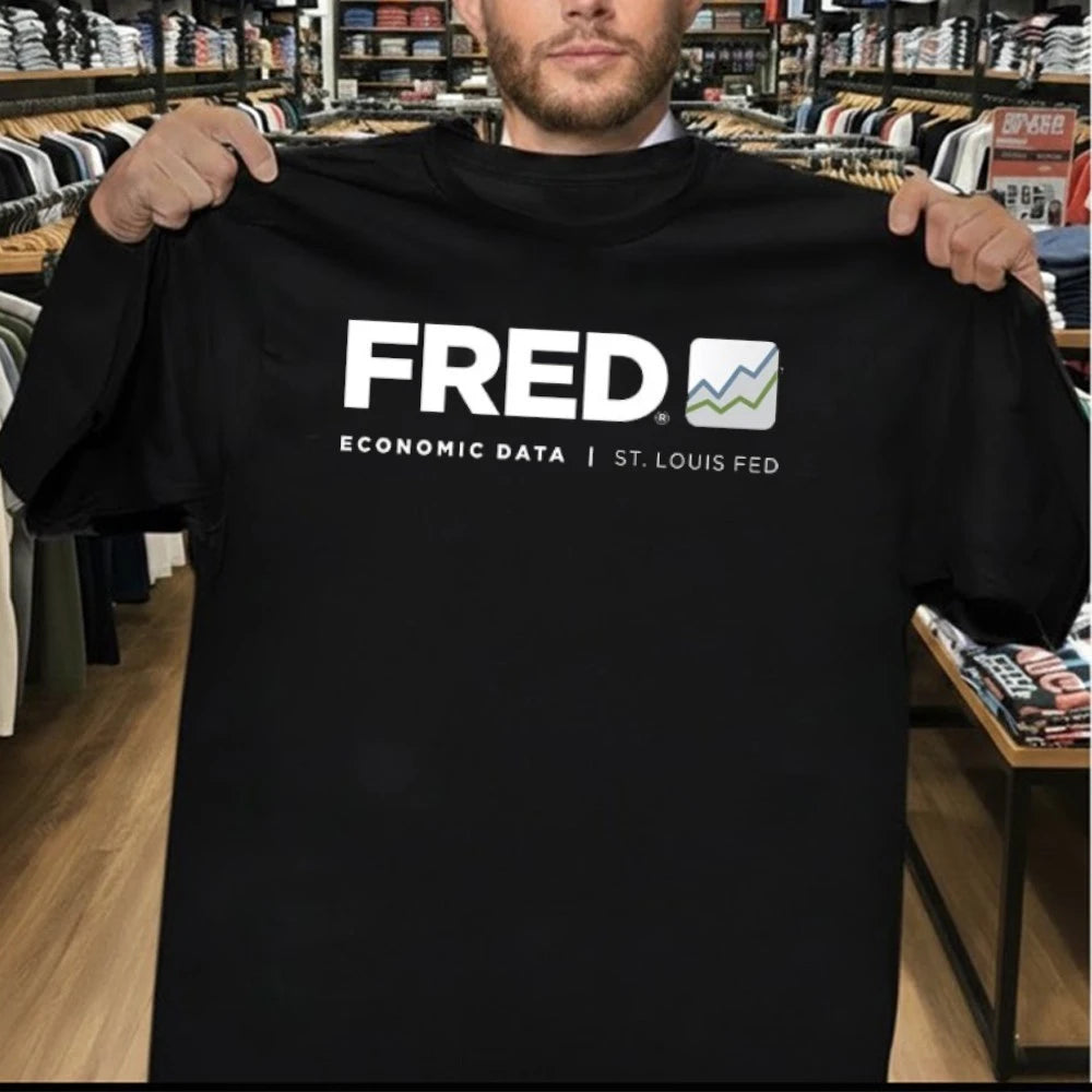 Fred Economic Data St Louis Fed Shirt