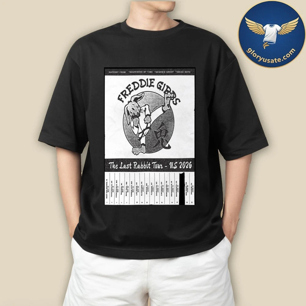Freddie Gibbs The Last Rabbit US 2026 Poster Shirt
