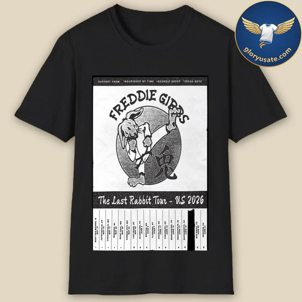 Freddie Gibbs The Last Rabbit US 2026 Poster Shirt