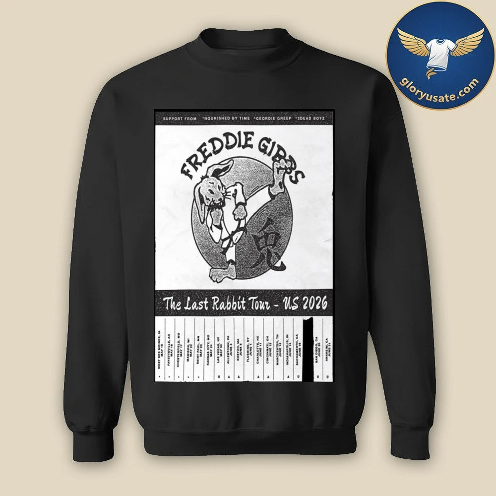 Freddie Gibbs The Last Rabbit US 2026 Poster Shirt