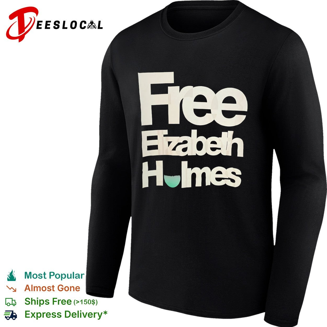 Free Elizabeth Holmes shirt
