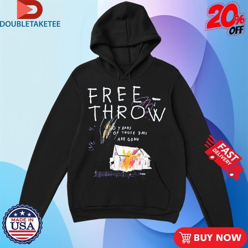 Free Throw 10 Years Of Those Days Are Gone Shirts