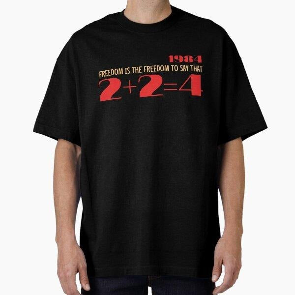 Freedom is the freedom to say that 2+2=4 T-Shirt Hoodie, Sweatshirt | TeeBloomCo.com