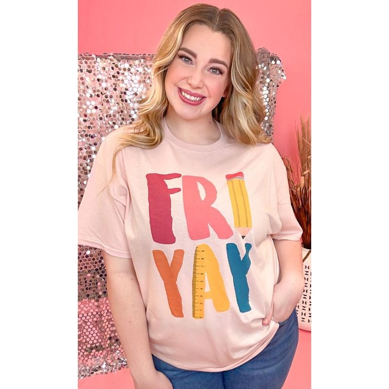 Fri-Yay Ruler Graphic T-Shirt Hoodie, Sweatshirt | TeeBloomCo.com