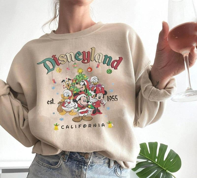 Friends Christmas Est 1955 Sweatshirt, Christmas Gifts T-Shirts, Hoodie | TeeBloomCo.com