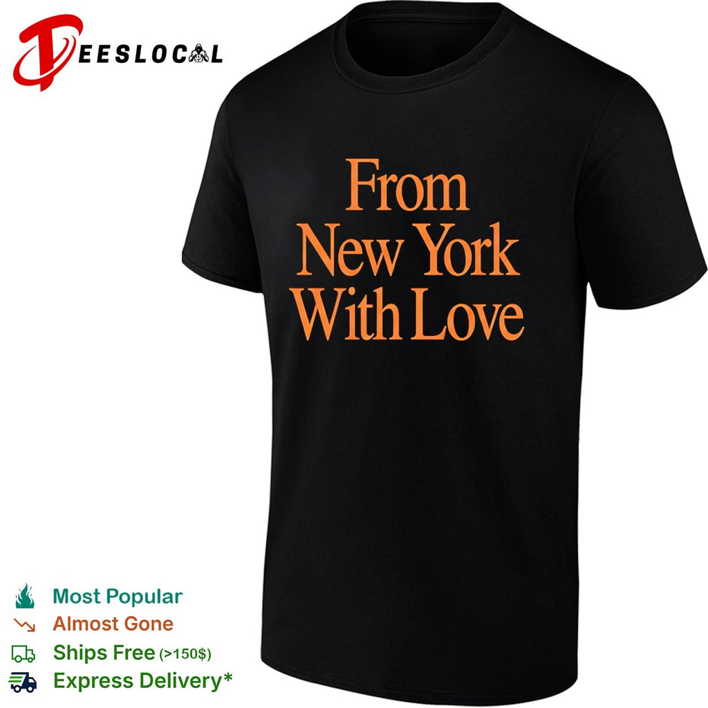 From New York With Love New York Knicks shirt