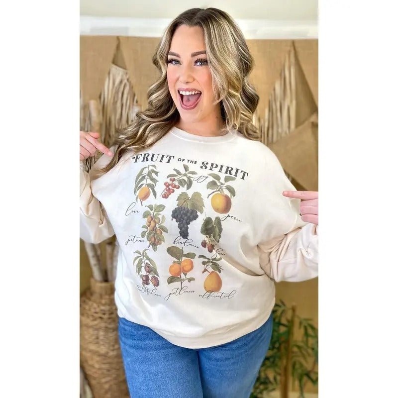 Fruit of the Spirit Graphic Sweatshirt T-Shirts, Hoodie | TeeBloomCo.com