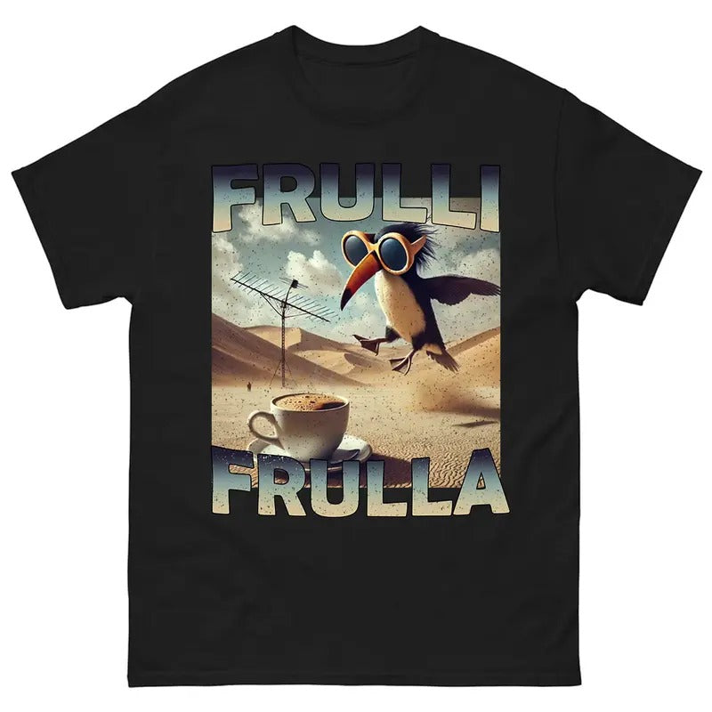 Frulli Frulla Funny Brain Rot T-shirt, Meme Shirt, Trending Tee, funny summer t-shirts Hoodie, Sweatshirt | TeeBloomCo.com