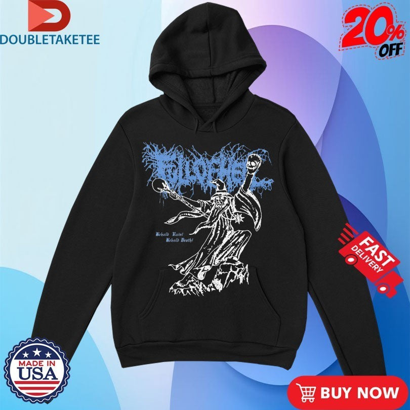 Full Of Hell Behold Ruin Behold Death Wizard Skulls Shirts