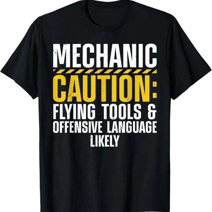 Funny Auto Mechanic T-Shirt, Cool Mechanic For Men Drag Race Automobile Garage Enthusiast T-Shirt