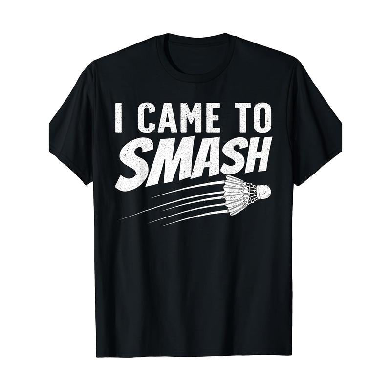 Funny Badminton Design For Men Women Badminton Players T-Shirt Made in USA Hoodie, Sweatshirt | TeeBloomCo.com