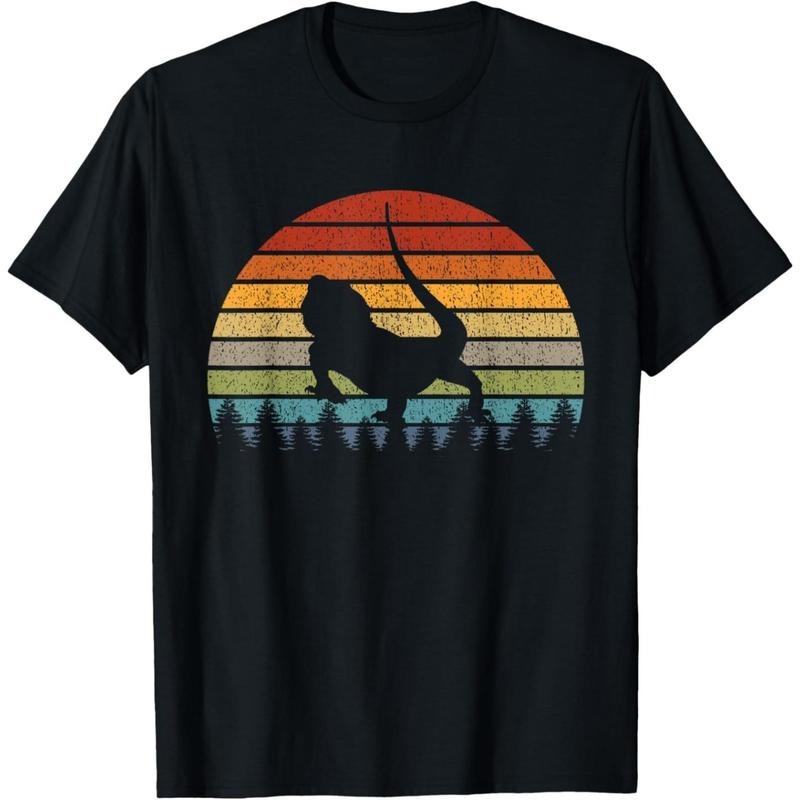 Funny Bearded Dragon Graphic Graphic Lizard Lover T-Shirt made in usa Hoodie, Sweatshirt | TeeBloomCo.com