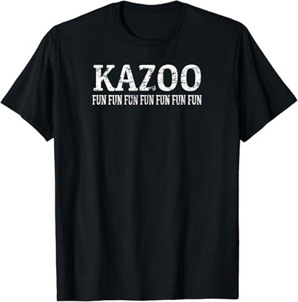 Funny Best Friend Shirts, Gift For Best Friend, Kazoo Fun With Friends Funny MEME Vintage T-Shirt Menswear Top Casual...