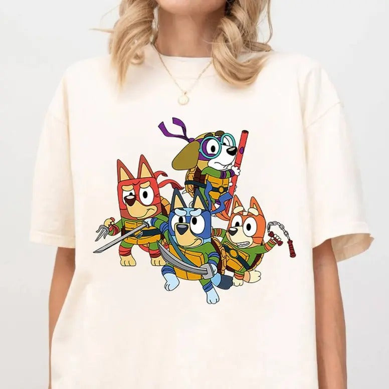 Funny Bluey Family Shirt | Someone's Husband Eventually Gets It | Bluey Meme Shirt | Bluey Hammerbarn | Bluey Family...