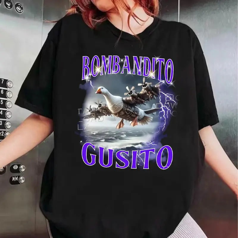 Funny Bombandito Gusito Shirt, Brain Rot Tee, Silly Goose Meme T-Shirt Fans Gift Hoodie, Sweatshirt | TeeBloomCo.com