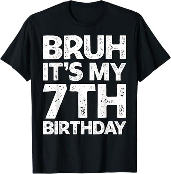 Funny Bruh Shirt, Bruh I'm 9 Year Old Gifts 9th Birthday Boy Funny Nine T-Shirt