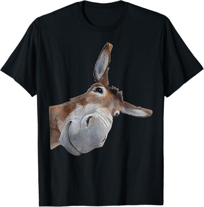 Funny Bruh Shirt, Peach-Bruh Funny Donkey Art Donkey Head T-Shirt - Menswear Top Hoodie, Sweatshirt | TeeBloomCo.com