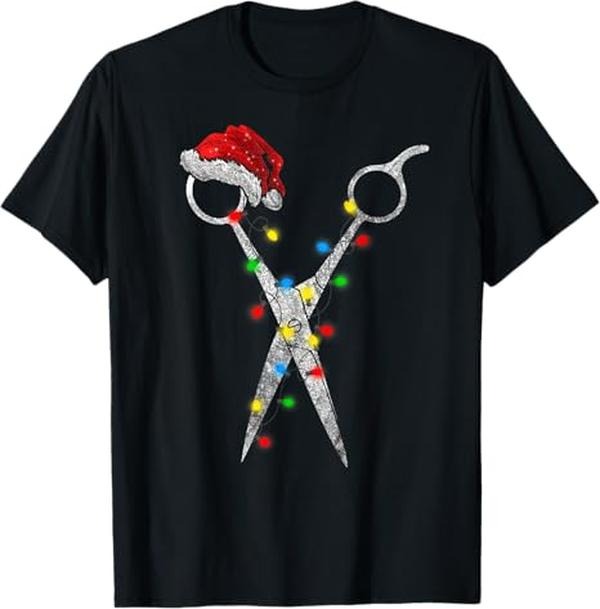 Funny Christmas Shirt, Christmas Gift, Hair Stylist Xmas T-Shirt - Menswear Top Hoodie, Sweatshirt | TeeBloomCo.com
