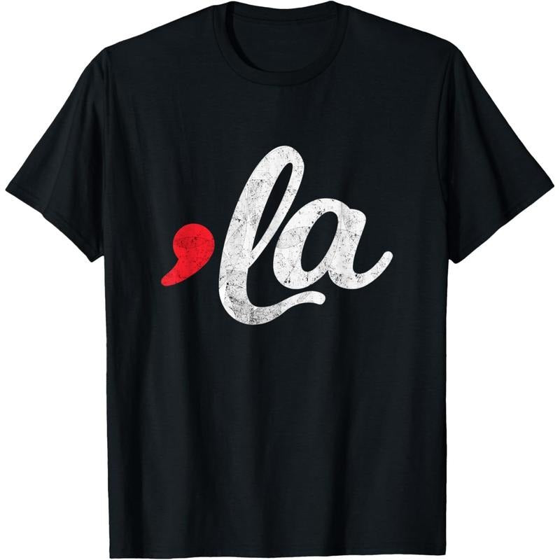 Funny Comma La Kamala Harris 2024 For President Election T-Shirt made in usa Hoodie, Sweatshirt | TeeBloomCo.com