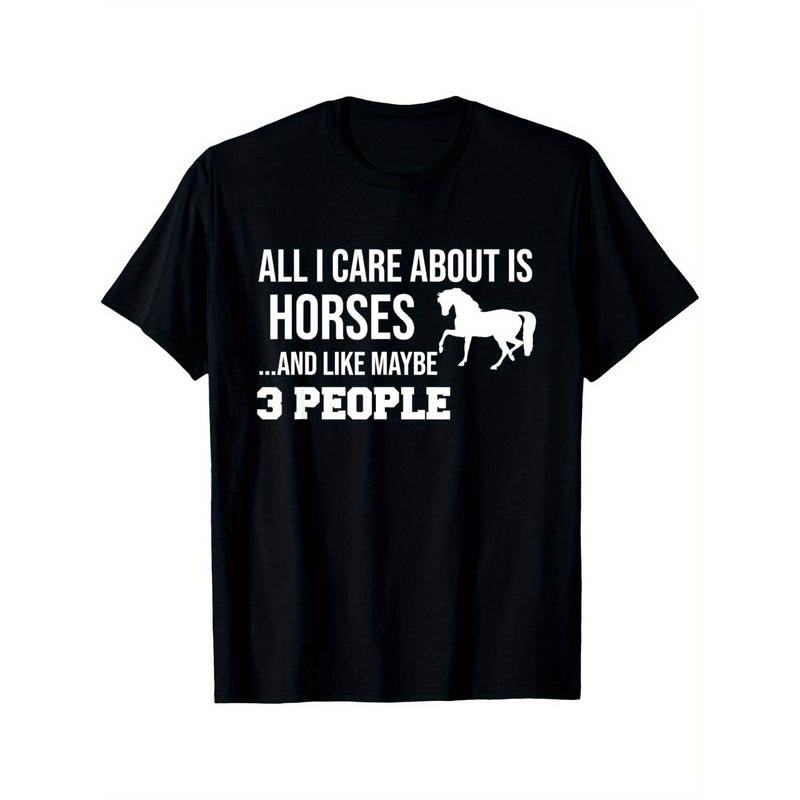 Funny Cute Horse Shirt Gift Men Women Teens T-Shirt made in usastyle{n002}2 Hoodie, Sweatshirt | TeeBloomCo.com