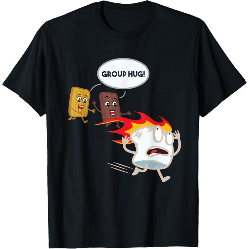 Funny For Men Smores Camping Roasting Outdoor Women T-Shirt  made in us Hoodie, Sweatshirt | TeeBloomCo.com