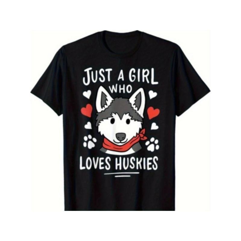 Funny Gift Husky Dog Lover Tee Shirts Dogs Lovers Gift Unisex T-Shirt made in usa Hoodie, Sweatshirt | TeeBloomCo.com