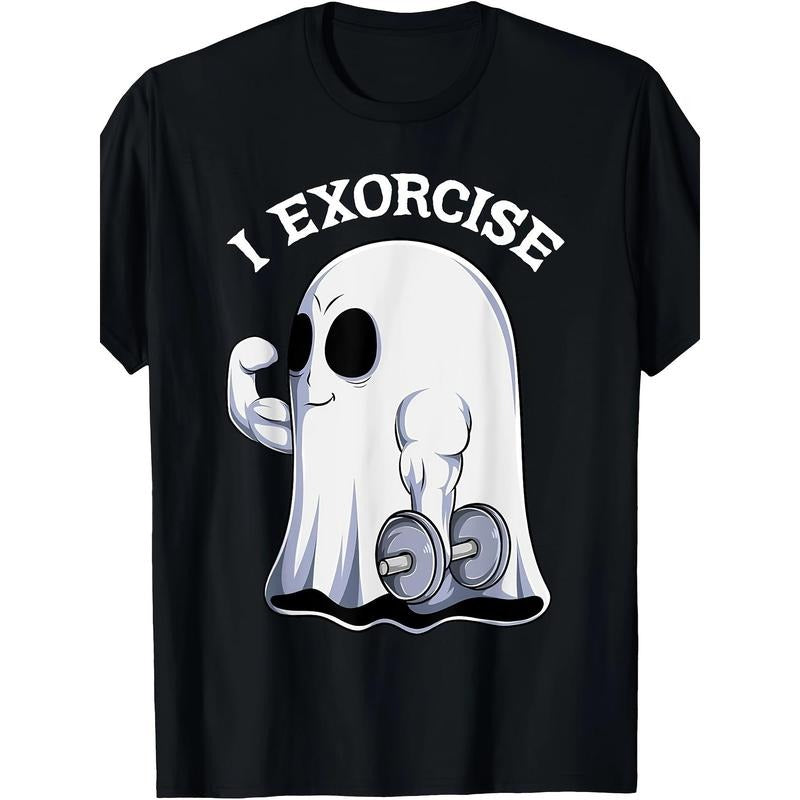 Funny Gym Exercise Workout Spooky Halloween T-Shirt made in usa Hoodie, Sweatshirt | TeeBloomCo.com