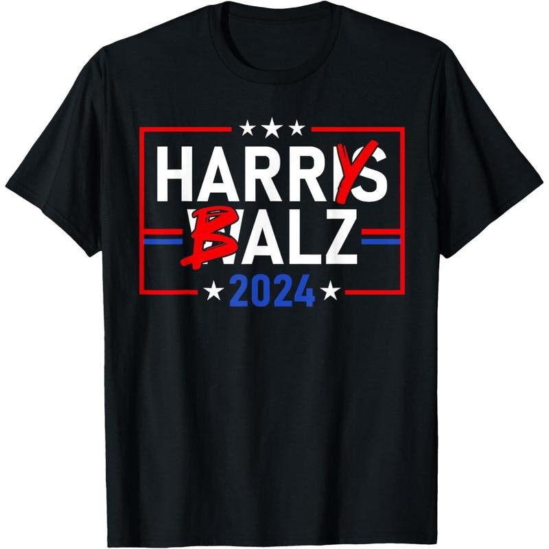 Funny Harris Walz 24 Harry Balz 2024 Meme Democratics Vote T-Shirt made in usa Hoodie, Sweatshirt | TeeBloomCo.com