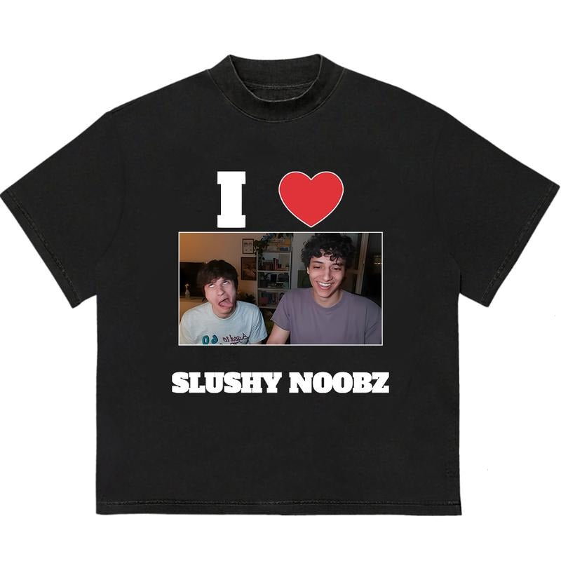 Funny I Love Slushy Noobs T-Shirt Trendy Graphic T-Shirt with Street Style Hoodie, Sweatshirt | TeeBloomCo.com