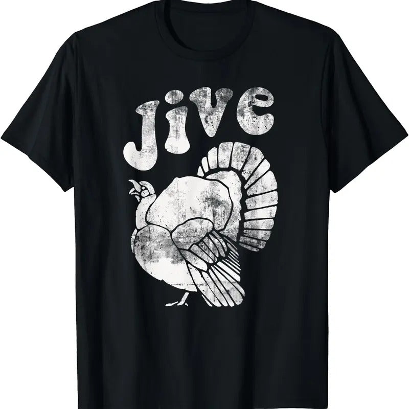 Funny Jive Thanksgiving Turkey Day Retro Holiday T-Shirt Hoodie, Sweatshirt | TeeBloomCo.com