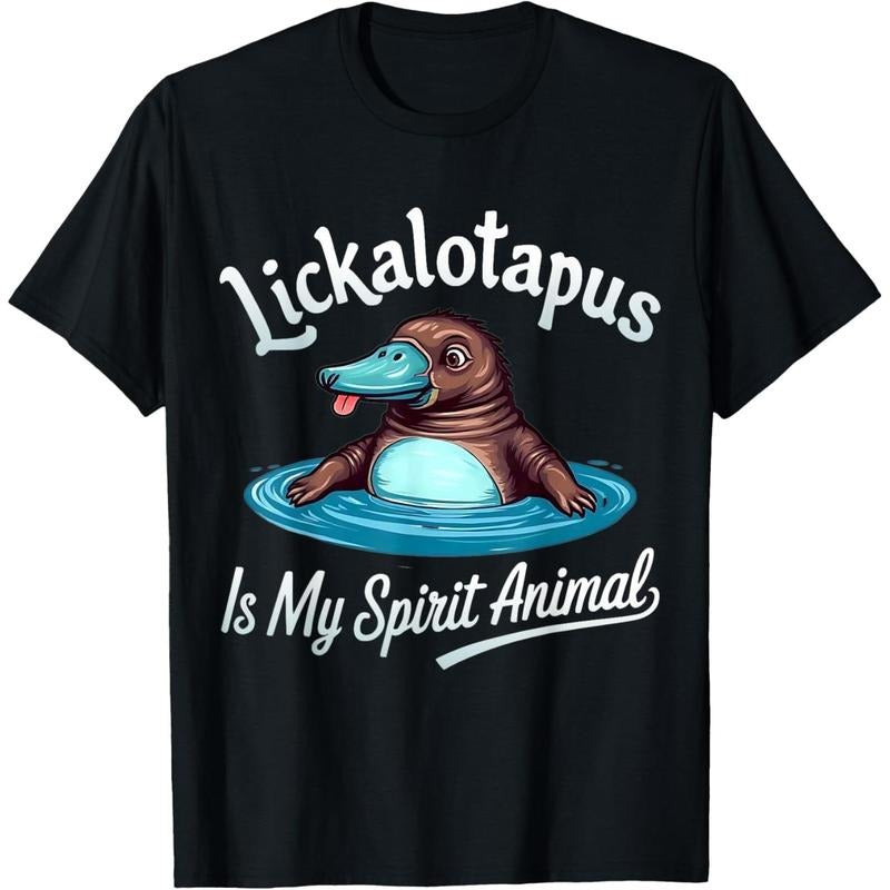 Funny Lickalotopus Is My Spirit Animal Shirt Funny Humor T-Shirt made in usa Hoodie, Sweatshirt | TeeBloomCo.com
