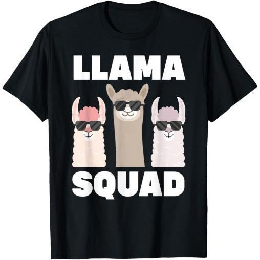 Funny Llama Design For Men Llama Alpaca Farm Animal T-Shirt Made in USA Hoodie, Sweatshirt | TeeBloomCo.com