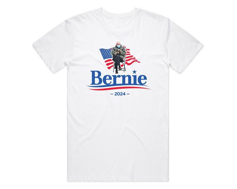 Funny Meme Shirt, Bernie Sanders 2024 Tee, US Election Campaign 2020 Gift Unisex T-Shirt Hoodie, Sweatshirt | TeeBloomCo.com