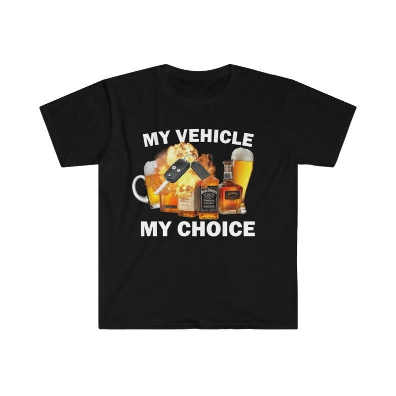 Funny Meme Shirt, Drunk Driving Tee, Gift Unisex T-Shirt Hoodie, Sweatshirt | TeeBloomCo.com