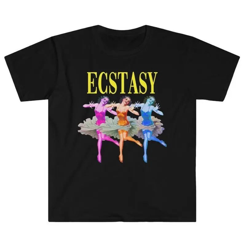 Funny Meme Shirt, Ecstasy MDMA Rave EDC Tee, Gift Unisex T-Shirt Hoodie, Sweatshirt | TeeBloomCo.com