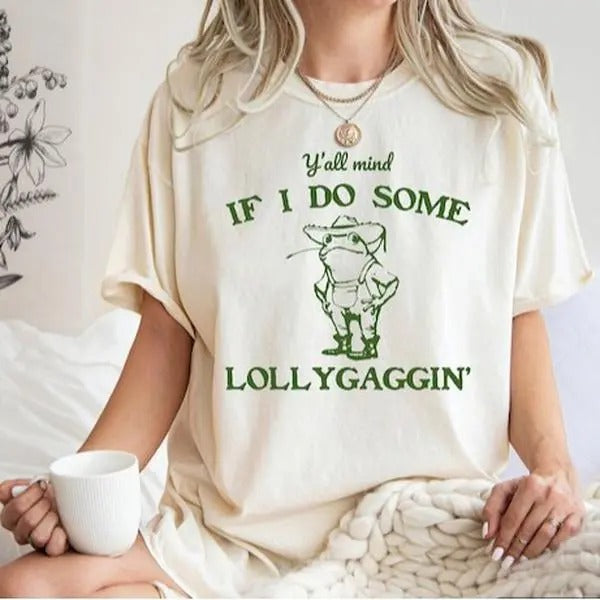Funny Meme Shirt, Funny Frog, Cowboy Frog Tee, Gift Unisex T-Shirt Hoodie, Sweatshirt | TeeBloomCo.com